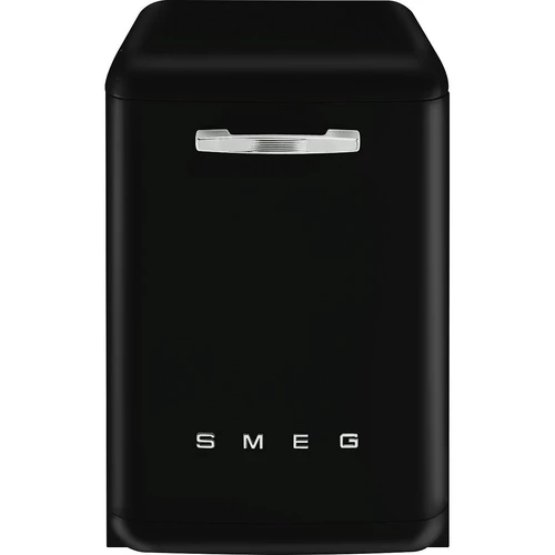 SMEG SZABADONÁLLÓ MOSOGATÓGÉP, retro, 60 cm, 13 teríték, 10 funkció, 7 hőmérséklet, fekete