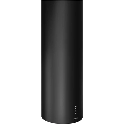 SMEG SZIGET PÁRAELSZÍVÓ, Universal design, hengeres kialakítás, 37 cm, fekete