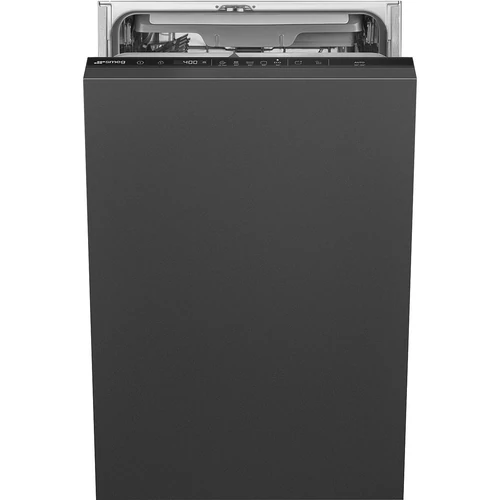 SMEG TELJESEN BEÉPÍTHETŐ MOSOGATÓGÉP, 45 cm, 10 teríték, 8 funkció, 2 hőmérséklet, 46dB