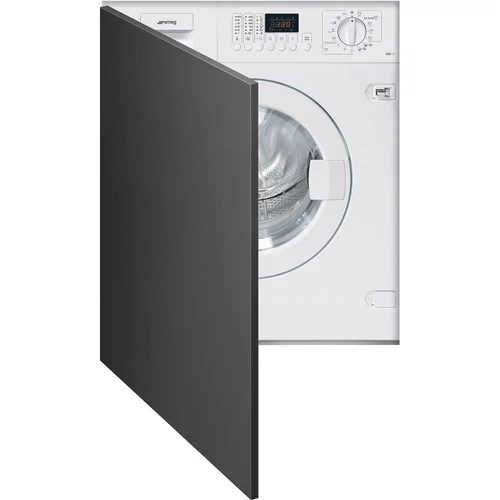 SMEG TELJESEN INTEGRÁLHATÓ MOSÓGÉP ÉS SZÁRÍTÓ, 60 cm elöltöltős, 15 program, 1400 rpm, LED kijelző