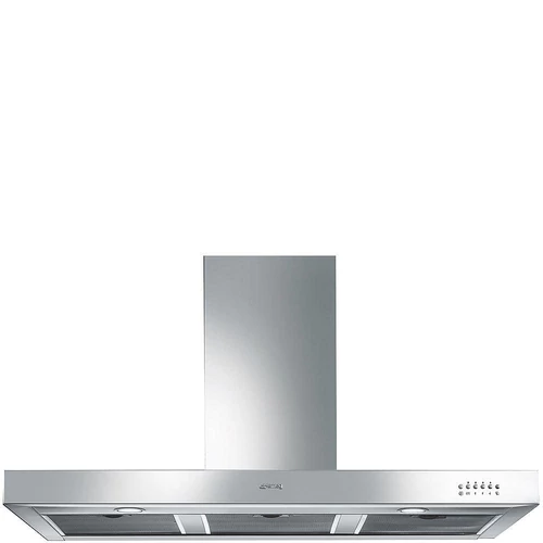 SMEG UNIVERSALE design T-shape fali páraelszívó, 110 cm, inox
