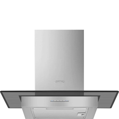 SMEG UNIVERSALE design T-shape fali páraelszívó, 60 cm, inox + üveg