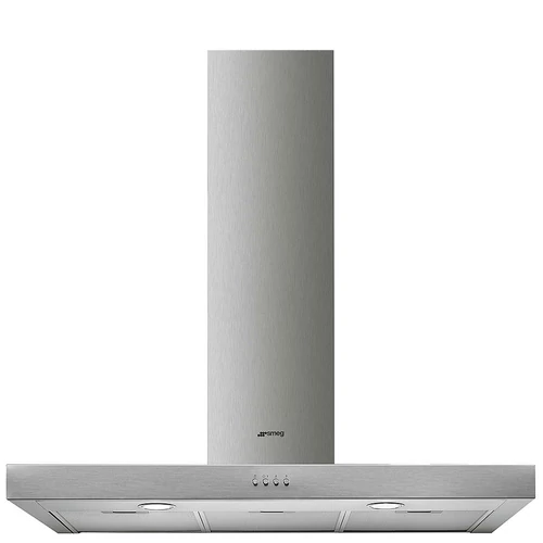 SMEG UNIVERSALE design T-shape fali páraelszívó, 90 cm, inox, aktív szénszűrővel