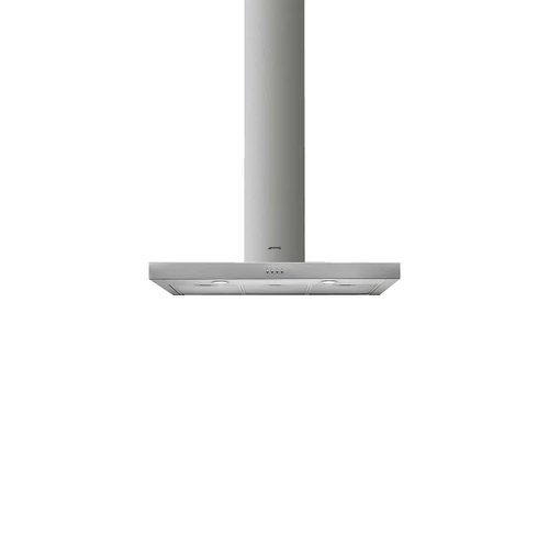 SMEG UNIVERSALE design T-shape fali páraelszívó, 90 cm, inox, aktív szénszűrővel