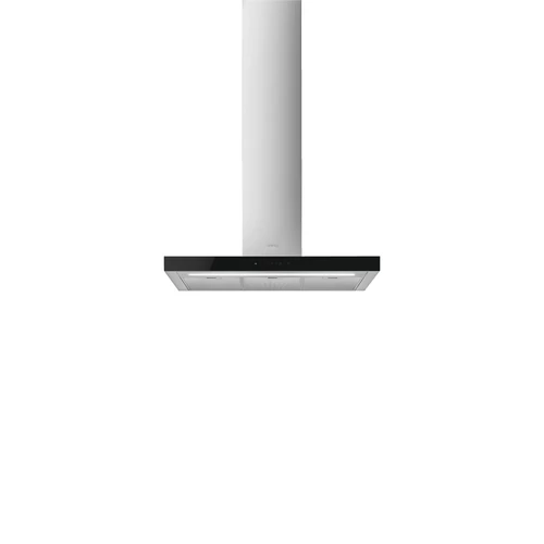 SMEG UNIVERSALE design T-shape fali páraelszívó, 90 cm, inox + fekete üveg