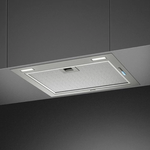SMEG UNIVERSALE design beépíthető páraelszívó, 52 cm, inox, 3 sebesség