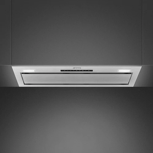 SMEG UNIVERSALE design beépíthető páraelszívó, 75 cm, inox