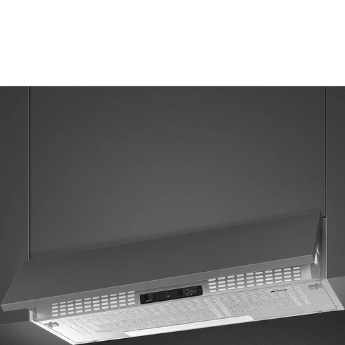SMEG UNIVERSALE design beépíthető páraelszívó, 90 cm, festett ezüst