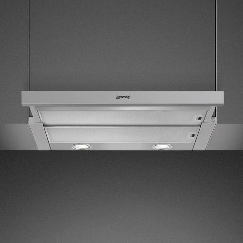 SMEG UNIVERSALE design teleszkópos páraelszívó, 60 cm, inox, A energiaosztály