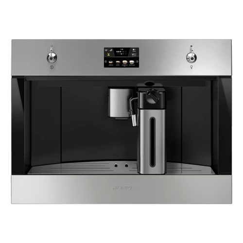 SMEG TELJESEN AUTOMATA KÁVÉFŐZŐ, Classic design, 60x45 cm, inox