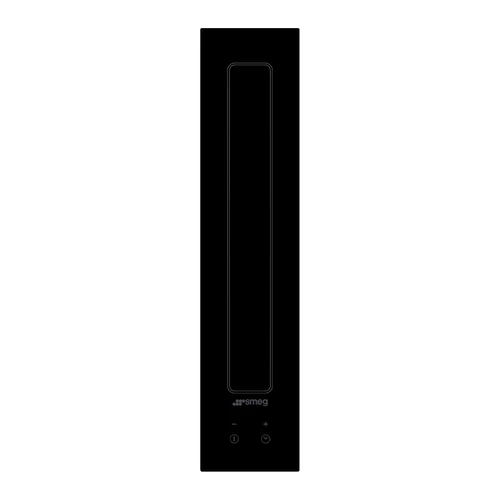 SMEG TELJESEN INTEGRÁLT SZIGET PÁRAELSZÍVÓ, Universal design, 12 cm, fekete 