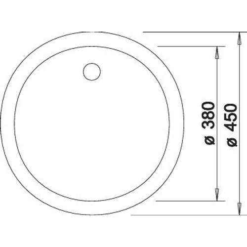 BLANCO RONDO kávé tart.nélk.
