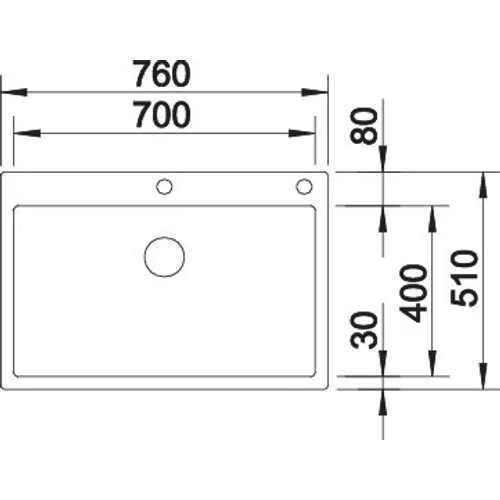 BLANCO CLARON 700-IF/A DX