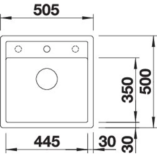 BLANCO DALAGO 5-F kávé exc., SZINTBE ÉPÍTÉS