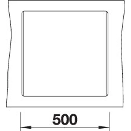 BLANCO DALAGO 5-F fekete exc., SZINTBE ÉPÍTÉS