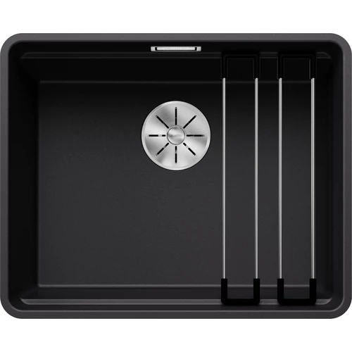 BLANCO ETAGON 500-F fekete tart., SZINTBE ÉPÍTÉS