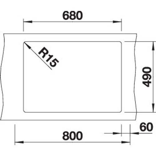 BLANCO PLEON 8 antracit tart.nélk. InF