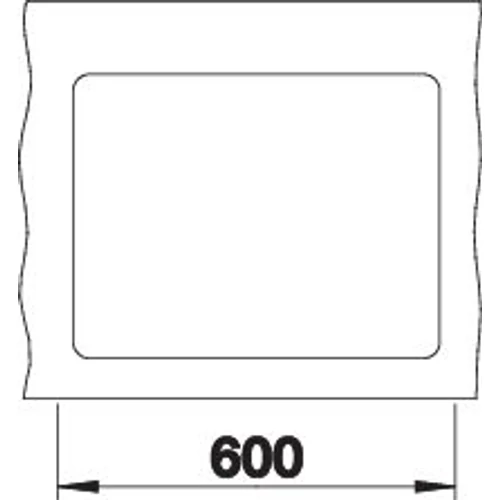 BLANCO SUBLINE 340/160-F palasz. e.n., SZINTBE ÉPÍTÉS