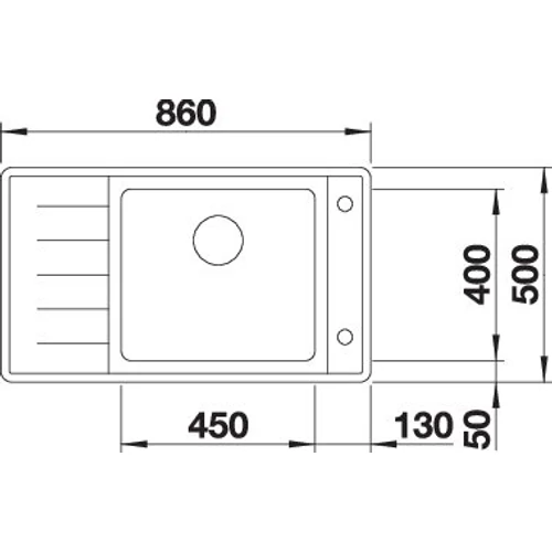 BLANCO ANDANO XL 6S-IF Comp. bal InFin