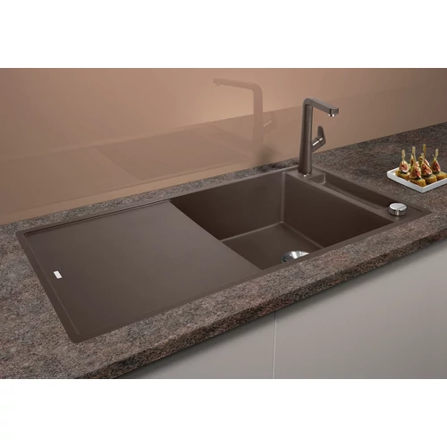 BLANCO AXIA III XL 6S-F palasz. üv. t., SZINTBE ÉPÍTÉS