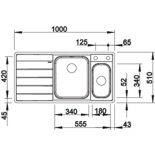 BLANCO AXIS III 6S-IF jobb selyem.tart