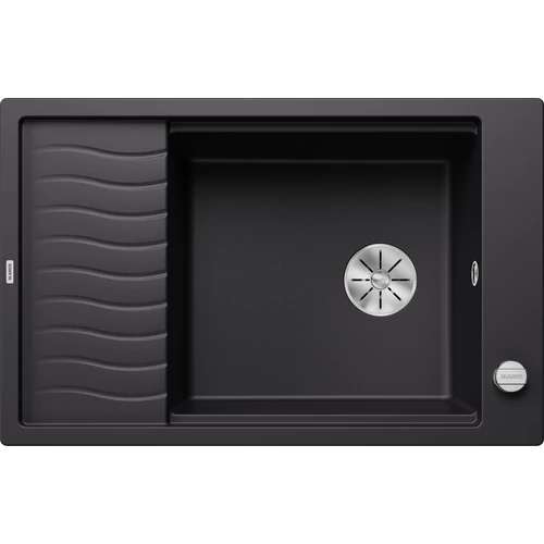 BLANCO ELON XL 6 S-F fekete exc.InFino, SZINTBE ÉPÍTÉS