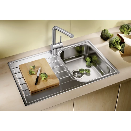 BLANCO LIVIT 45 S SALTO mosogatótálca,fényezett rozsdamentes acél