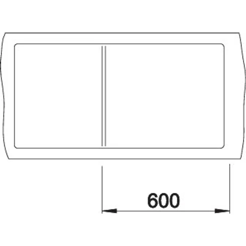 BLANCO ZENAR XL 6S-F bal antracit t.n.