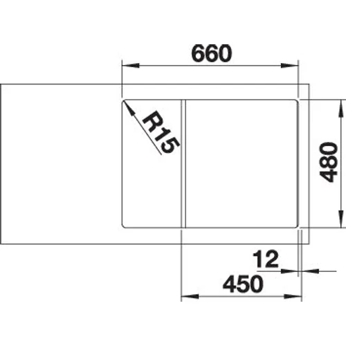 BLANCO ZIA 45 S Compact kávé exc.n.